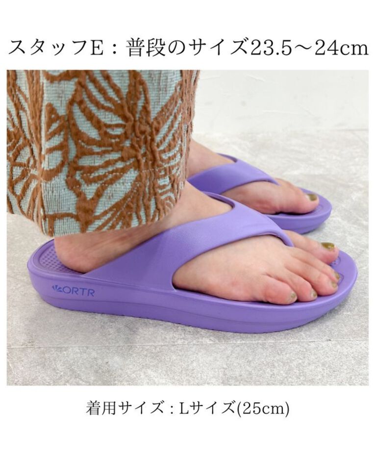 ORiental TRaffic「【リカバリーサンダル】EVAトングサンダル/OT3218 トング サンダル 人気 トレンド 売れてる」|サンダル|
