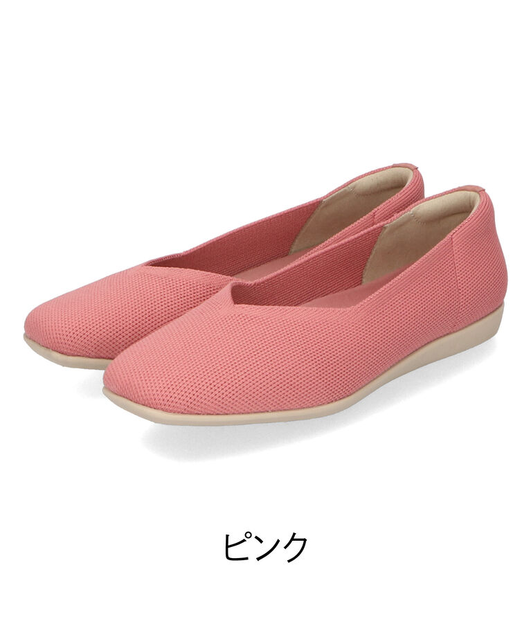 ORiental TRaffic「【洗濯OK】ニットパンプス/R-3215 軽量 フラットパンプス 通気性 人気 売れてる トレンド 柔らかい」|パンプス|