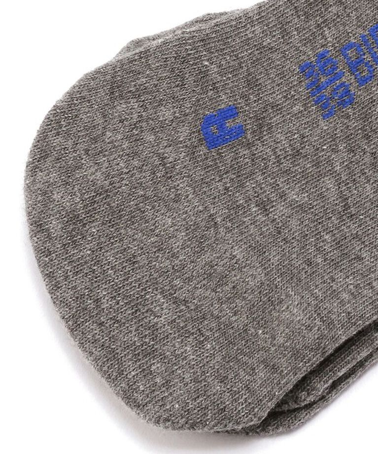BIRKENSTOCK「【ビルケンシュトック】コットンソールスニーカー 2パック/グレーメランジェ/ソックス メンズ レディース」|ソックス|