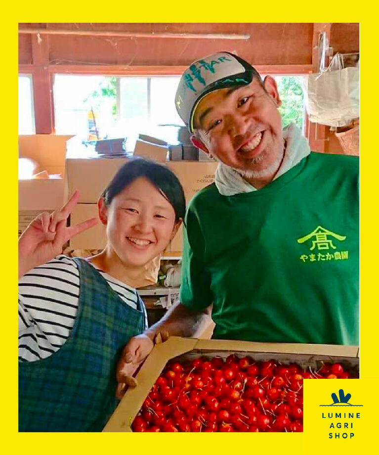 LUMINE AGRI SHOP「【L-FARMERS】高橋会長の自信作さくらんぼ！佐藤錦」|果物・野菜|