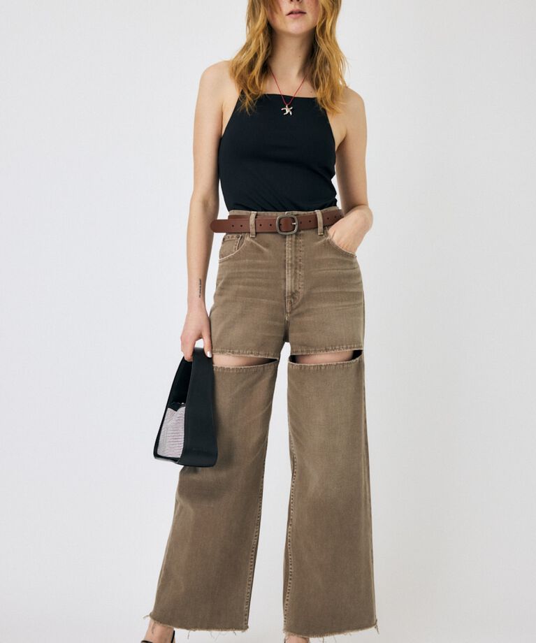 MOUSSY「NARROW STRAP キャミソール」|キャミソール|