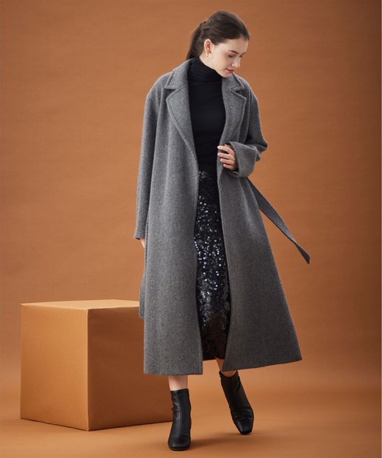 BEIGE,「【CLASSY. 2月号掲載】CUJAS / チェスターコート」|チェスターコート|