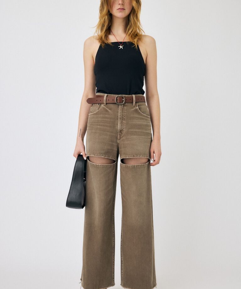 MOUSSY「NARROW STRAP キャミソール」|キャミソール|