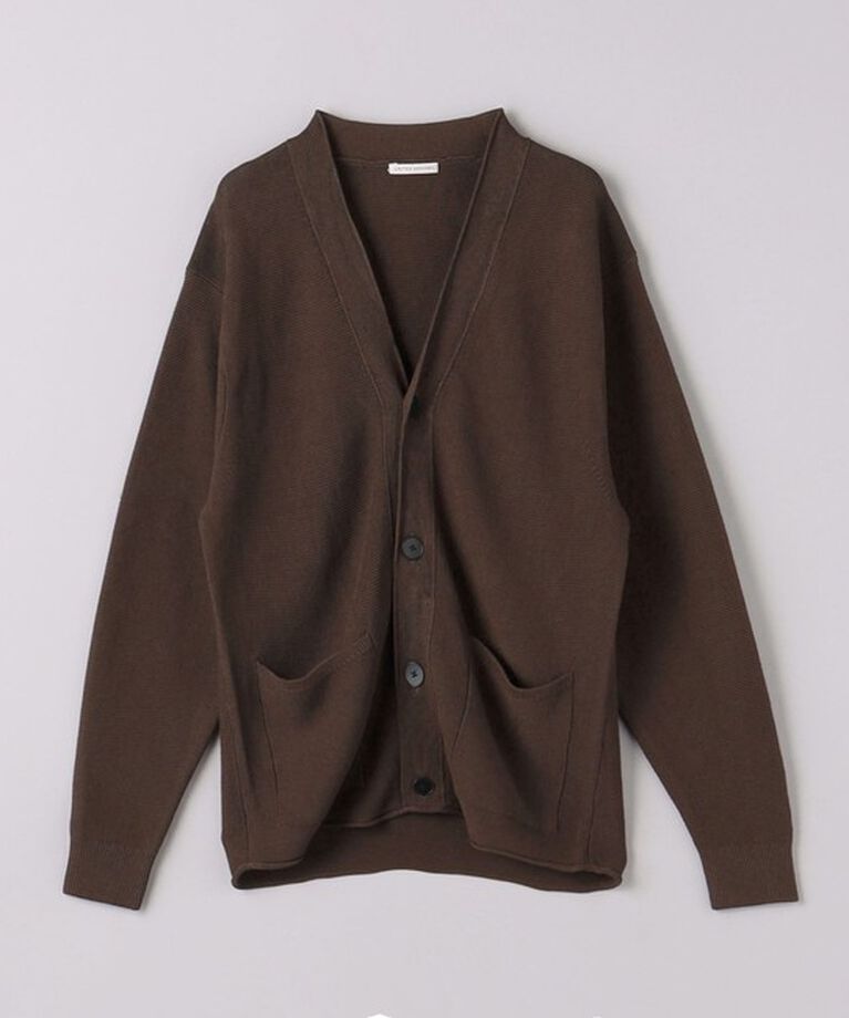 UNITED ARROWS「ペーパーヤーン Vネック カーディガン」|カーディガン|