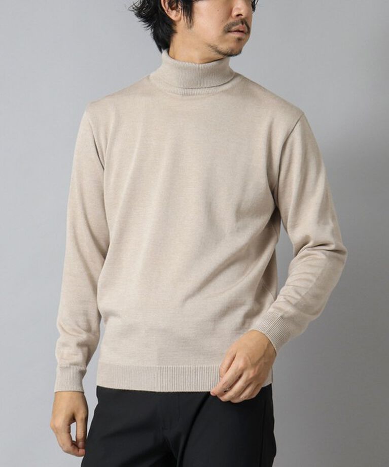 NOLLEY'S goodman「【ACTIVE SECT】《限定展開 / 抗菌防臭》タートルネックニット 24AW」|ニット・セーター|
