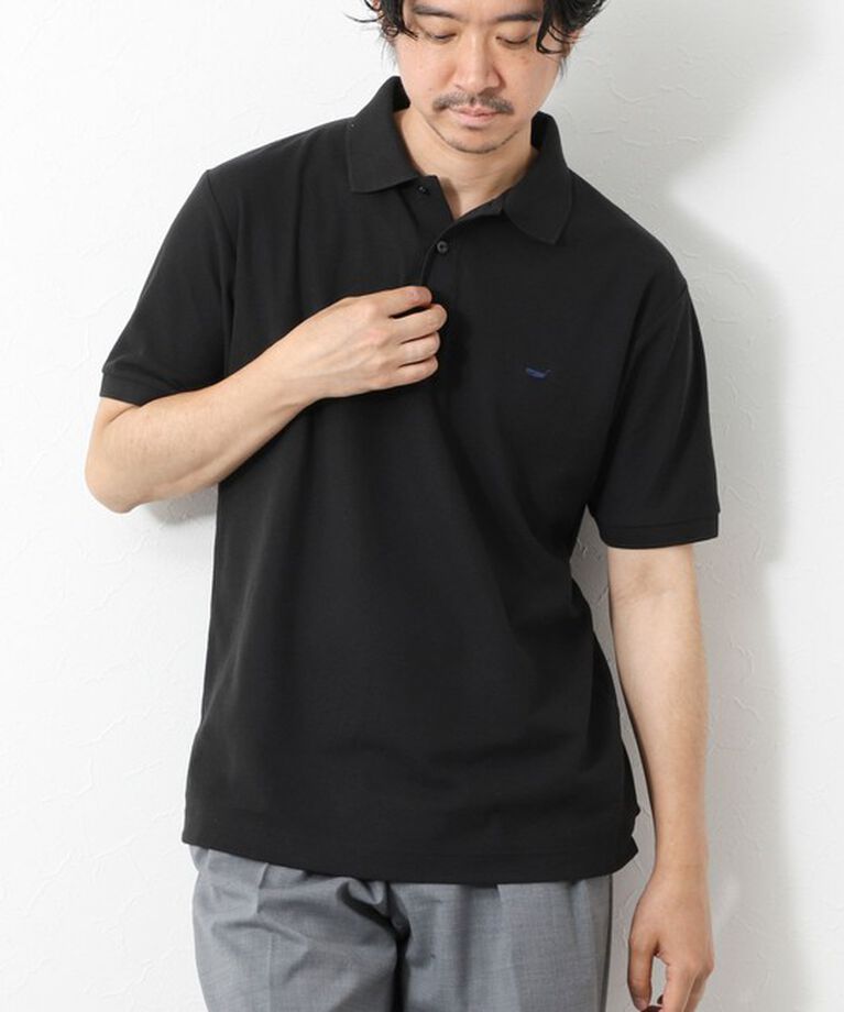 NOLLEY'S goodman「【WEB限定】《ビジカジ対応》クジラ刺繍 ドライカノコ ユーティリティポロ 25SS」|ポロシャツ|