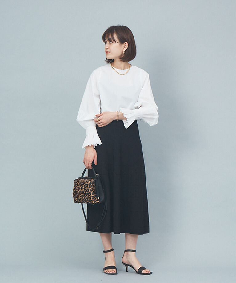 Rouge vif「【セットアップ対応】アイレットニットスカート」|スカート|
