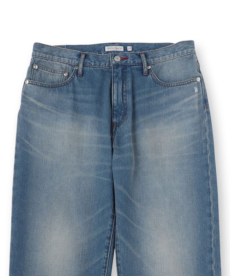 DRESSTERIOR「10.6oz コンフォートワイドデニムパンツ」|デニム|