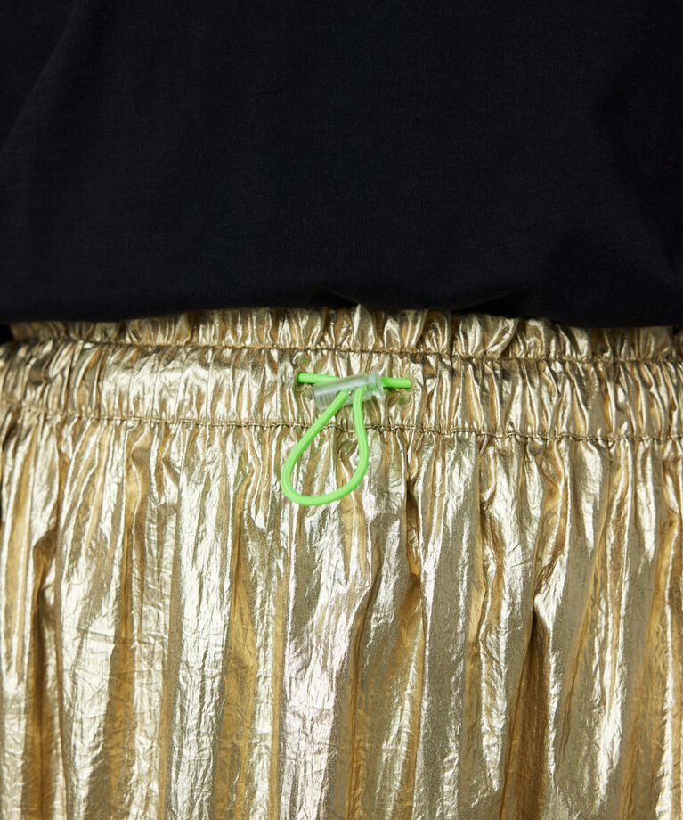 HeRIN.CYE「Metallic long skirt」|スカート|