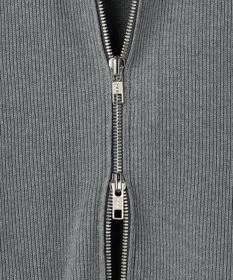 UNITED ARROWS「アゼ ジップアップ ポロカーディガン」|カーディガン|
