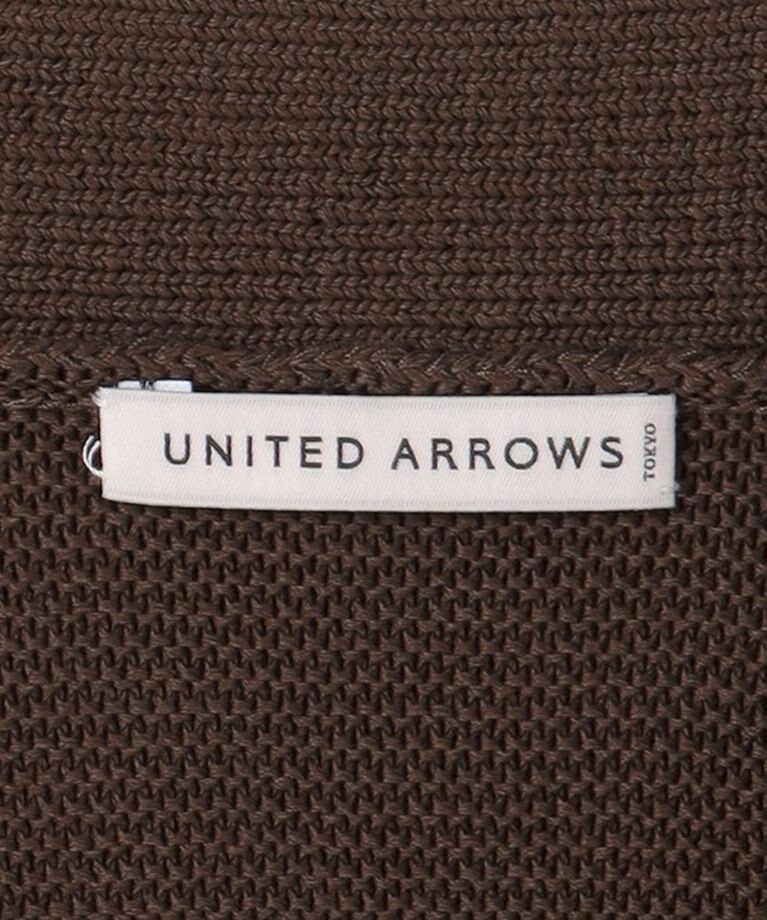 UNITED ARROWS「ペーパーヤーン Vネック カーディガン」|カーディガン|