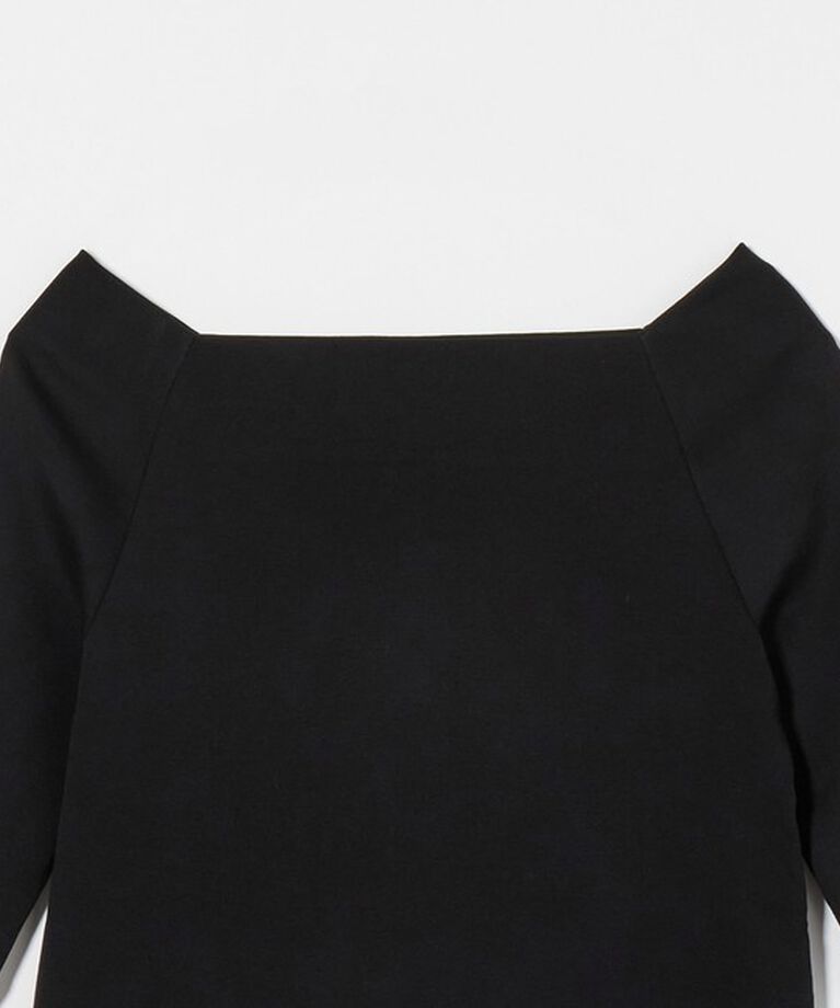 UNITED ARROWS「スクープドネック ハーフスリーブ カットソー」|Tシャツ・カットソー|