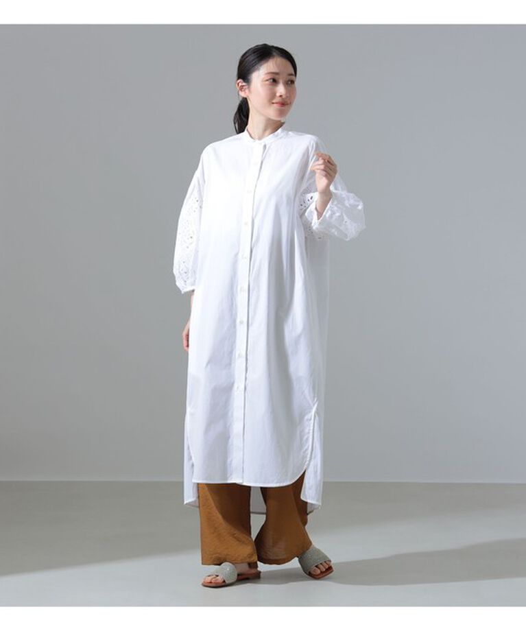 Demi-Luxe BEAMS 「【別注】TICCA / レース パフスリーブワンピース」|ワンピース|