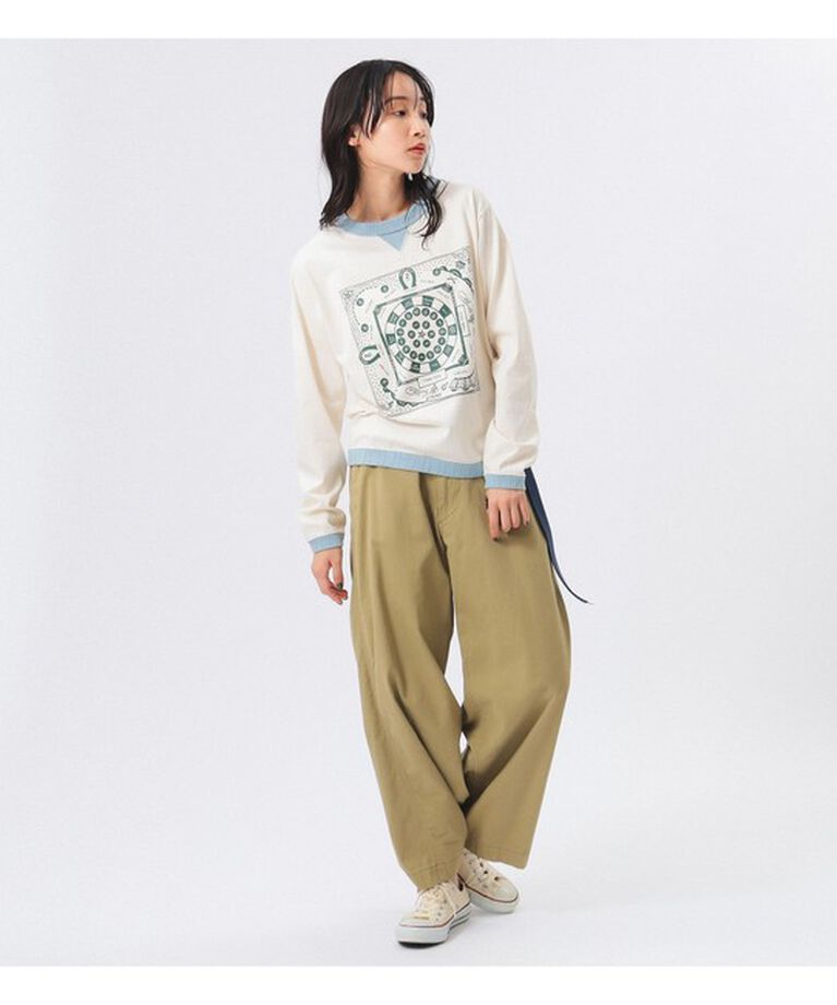 BEAMSBOY「Jackman / 別注 別注 ロゴ リブ ロングスリーブ Tシャツ 24AW」|Tシャツ・カットソー|