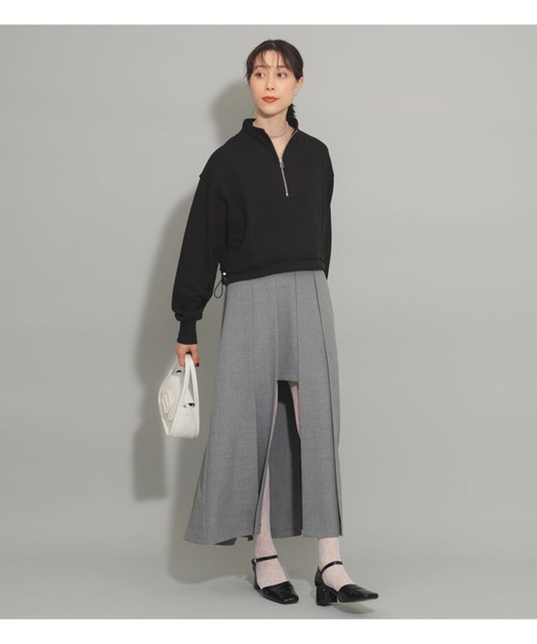 Ray BEAMS 「スウェット ハーフジップ ハイネック プルオーバー」|その他|