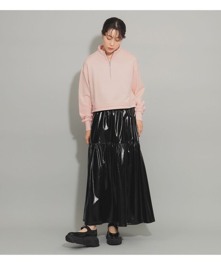 Ray BEAMS 「スウェット ハーフジップ ハイネック プルオーバー」|その他|