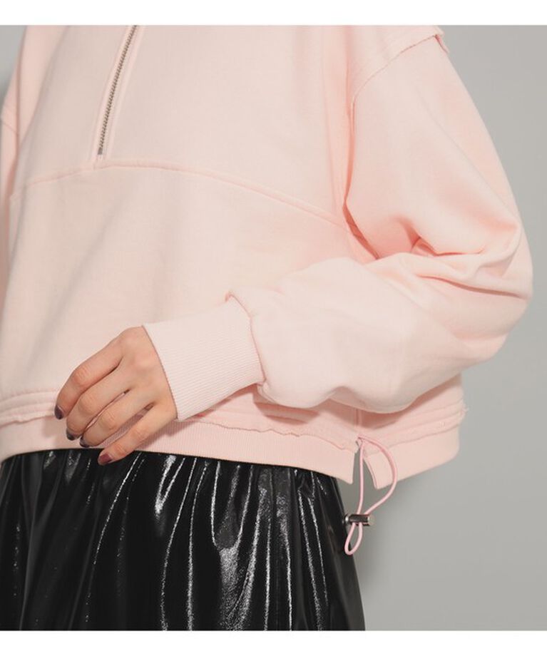 Ray BEAMS 「スウェット ハーフジップ ハイネック プルオーバー」|その他|