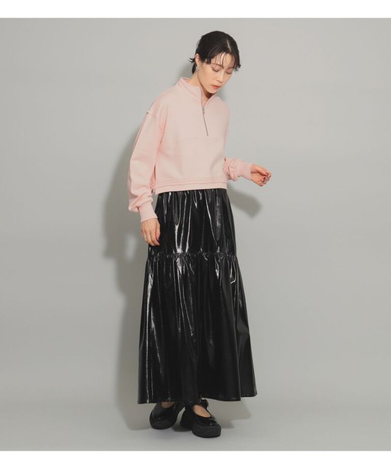 Ray BEAMS 「スウェット ハーフジップ ハイネック プルオーバー」|その他|