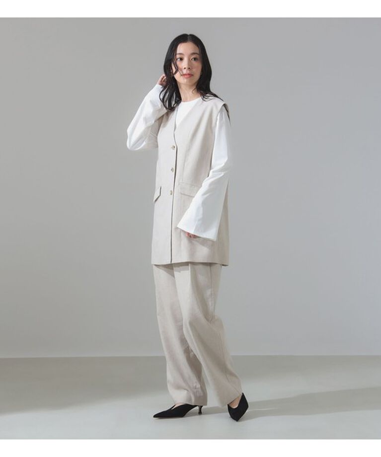 Demi-Luxe BEAMS 「フレアスリーブ プルオーバー」|Tシャツ・カットソー|