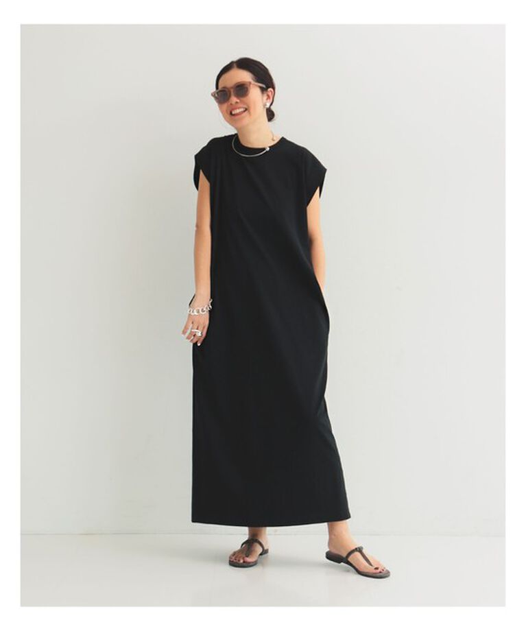 Demi-Luxe BEAMS 「【別注】ATON / DRY COTTON JERSEY ワンピース」|ワンピース|