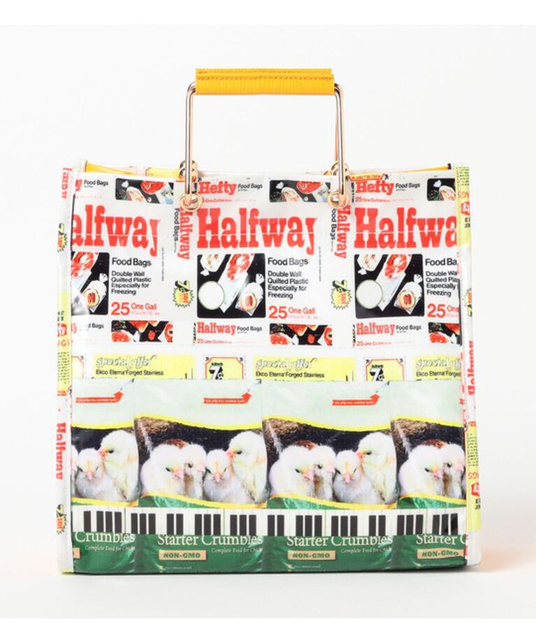 Ray BEAMS 「HEY！Mrs ROSE / Metal Handle バッグ」|トートバッグ|