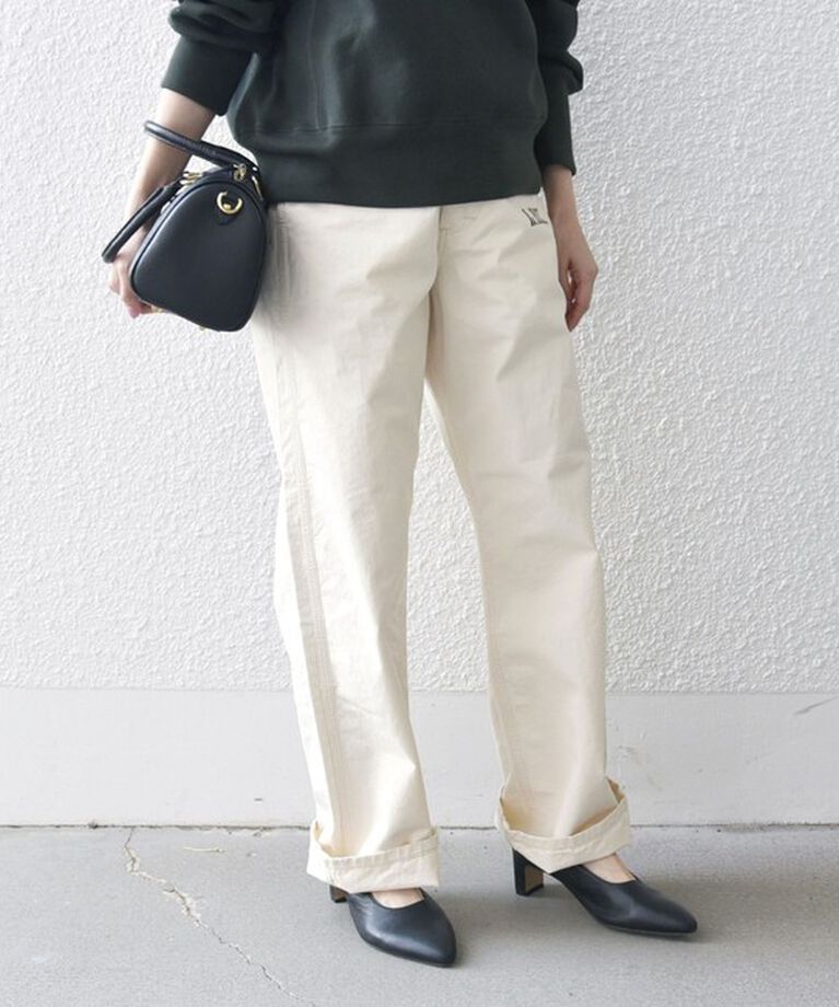 SHIPS any「【SHIPS any別注】Lee: バック レースアップ デニム パンツ 25SS」|デニム|