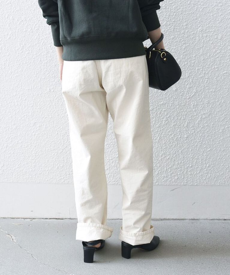 SHIPS any「【SHIPS any別注】Lee: バック レースアップ デニム パンツ 25SS」|デニム|