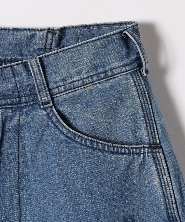 SHIPS any「【SHIPS any別注】Lee: バック レースアップ デニム パンツ 25SS」|デニム|