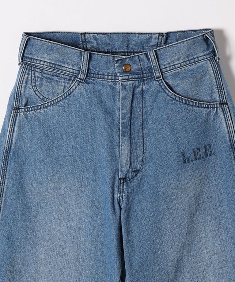 SHIPS any「【SHIPS any別注】Lee: バック レースアップ デニム パンツ 25SS」|デニム|
