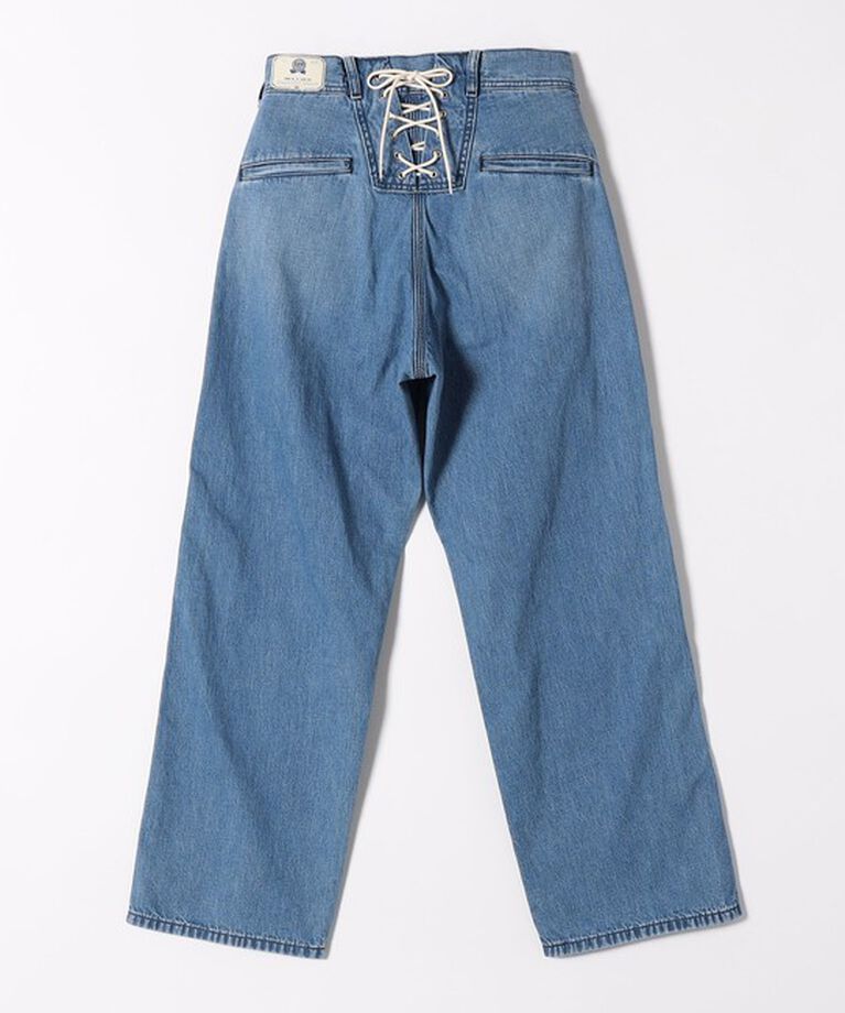 SHIPS any「【SHIPS any別注】Lee: バック レースアップ デニム パンツ 25SS」|デニム|