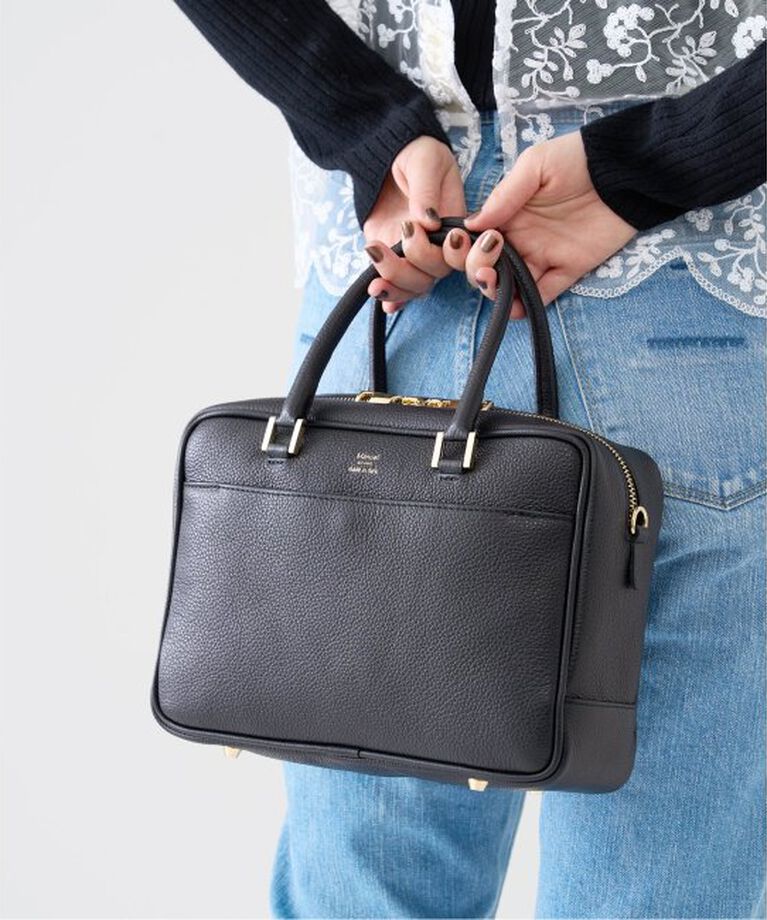 IENA「《追加》【Manuel MILANO/マニュエルミラノ】レザーバッグ」|ハンドバッグ|