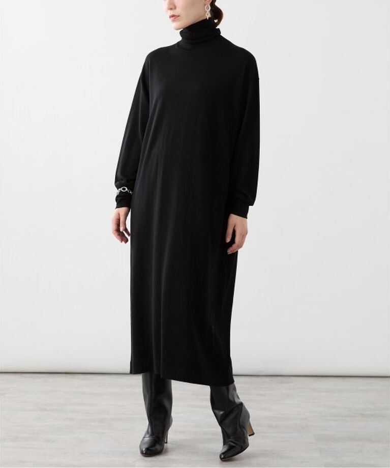 VERMEIL par iena「glowwool ニットタートルワンピース」|ワンピース|