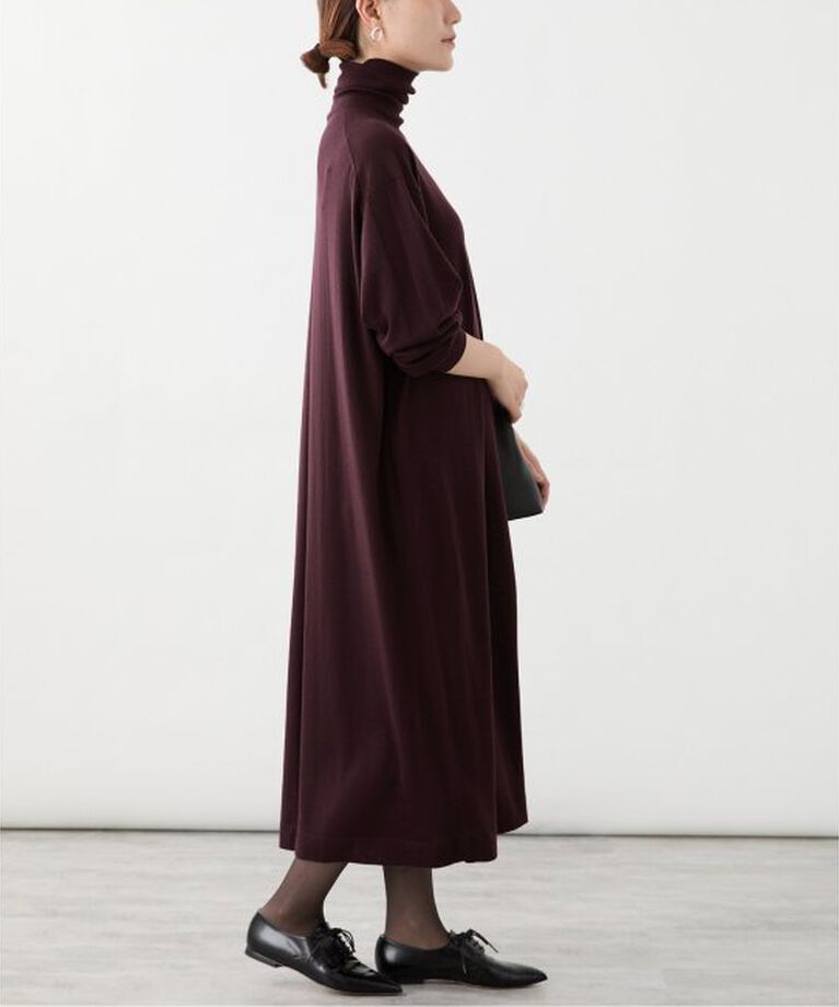 VERMEIL par iena「glowwool ニットタートルワンピース」|ワンピース|