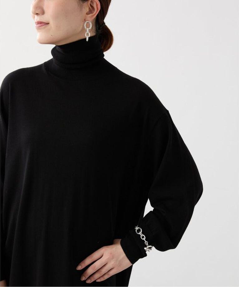 VERMEIL par iena「glowwool ニットタートルワンピース」|ワンピース|