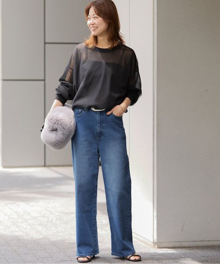 JOURNAL STANDARD relume「《追加》ストレッチデニムストレート 5ポケット」|デニム|
