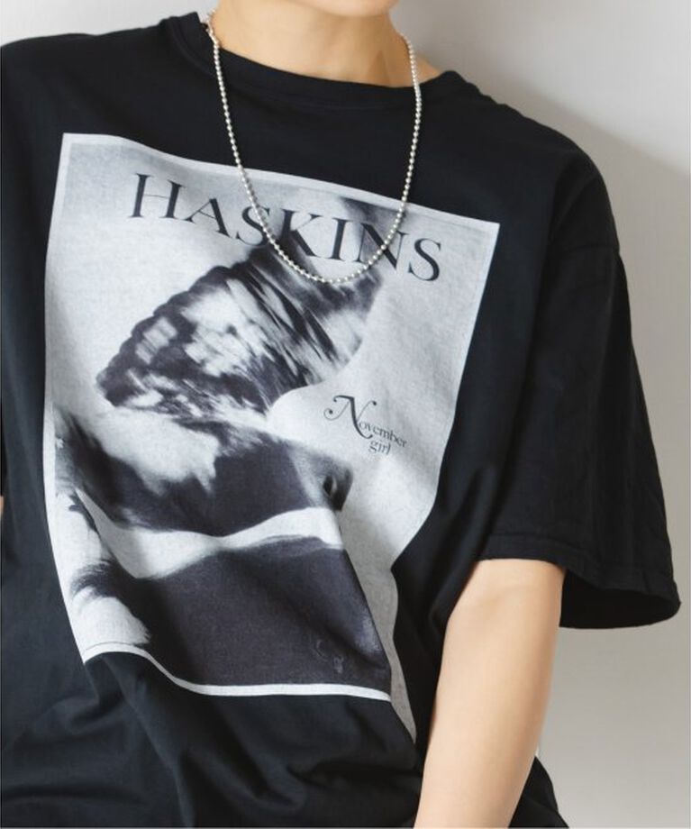 NOBLE「《WEB限定追加》COUTURE D’ADAM/クチュール ド アダム SamHaskins T-shirt(ブラック)」|Tシャツ・カットソー|