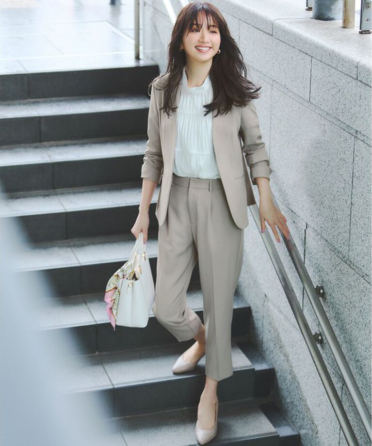 any SiS「【洗える】シャーリングシアー ブラウス」|シャツ・ブラウス|