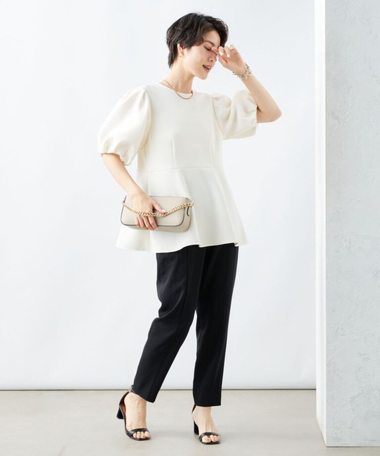 NOLLEY'S sophi「ウォッシャブルストレッチドライツイルイージーパンツ」|その他|