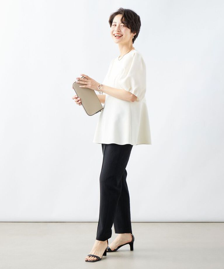 NOLLEY'S sophi「ウォッシャブルストレッチドライツイルイージーパンツ」|その他|