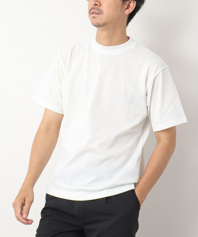 NOLLEY'S goodman「《ビジカジ対応》吸水速乾カノコ ドレスTシャツ」|Tシャツ・カットソー|