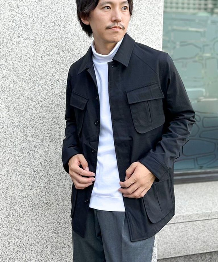 NOLLEY'S goodman「《ビジカジ対応》シルケットスムース タートルネックドレスロンT」|Tシャツ・カットソー|