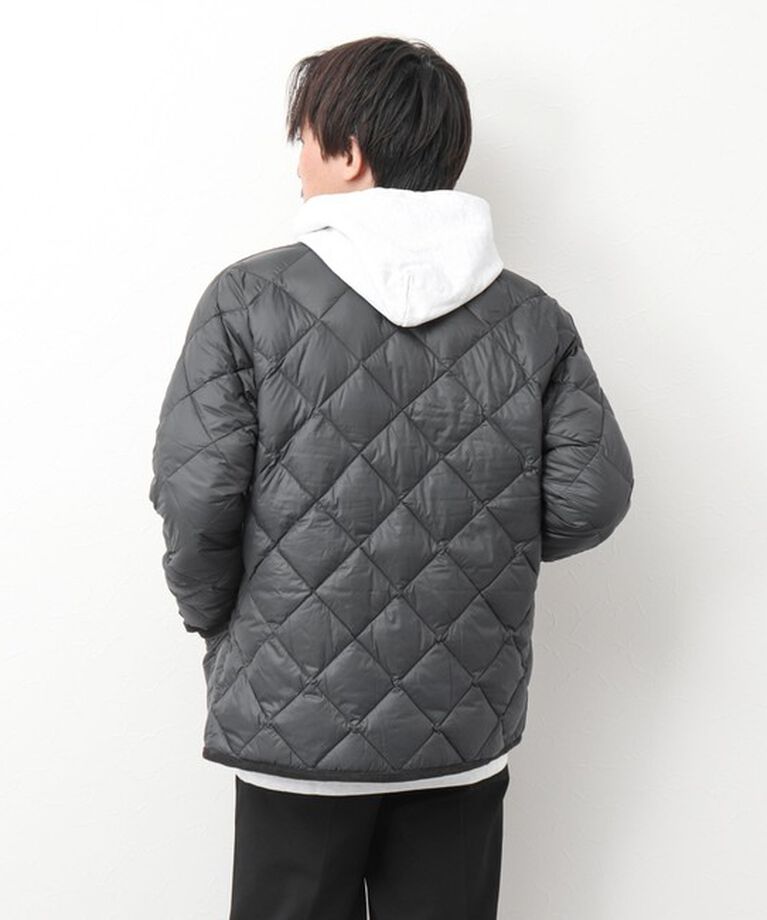 NOLLEY'S goodman「【TAION/タイオン】別注PIPING V NECK DOWN CARDIGAN 24AW」|ダウン|