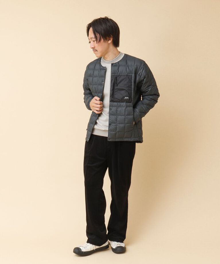 NOLLEY'S goodman「【TAION/タイオン】マウンテン クルーネック ライトダウンジャケット 24AW」|ダウン|