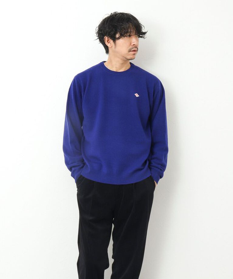 NOLLEY'S goodman「【DANTON/ダントン】ラムウール クルーネックニット」|ニット・セーター|