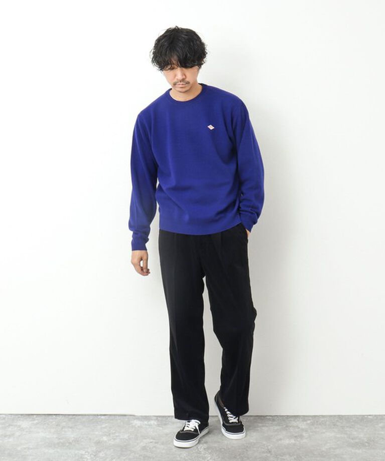 NOLLEY'S goodman「【DANTON/ダントン】ラムウール クルーネックニット」|ニット・セーター|