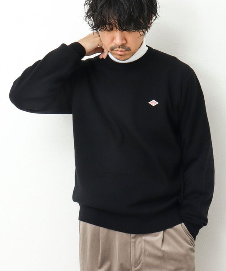 NOLLEY'S goodman「【DANTON/ダントン】ラムウール クルーネックニット」|ニット・セーター|