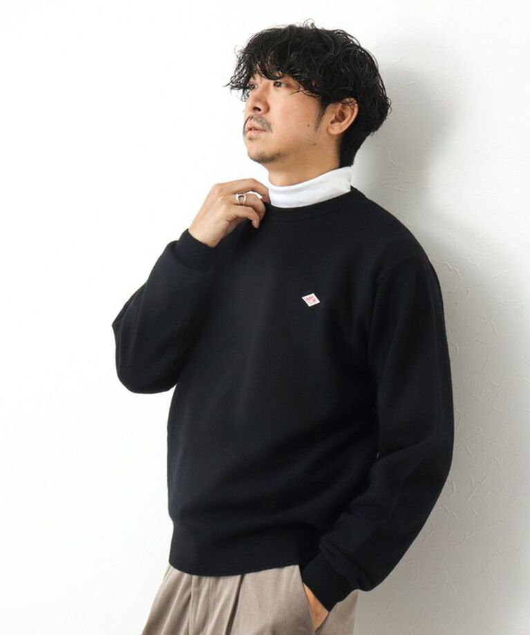 NOLLEY'S goodman「【DANTON/ダントン】ラムウール クルーネックニット」|ニット・セーター|