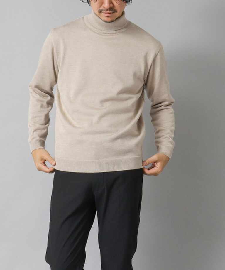NOLLEY'S goodman「【ACTIVE SECT】《限定展開 / 抗菌防臭》タートルネックニット 24AW」|ニット・セーター|