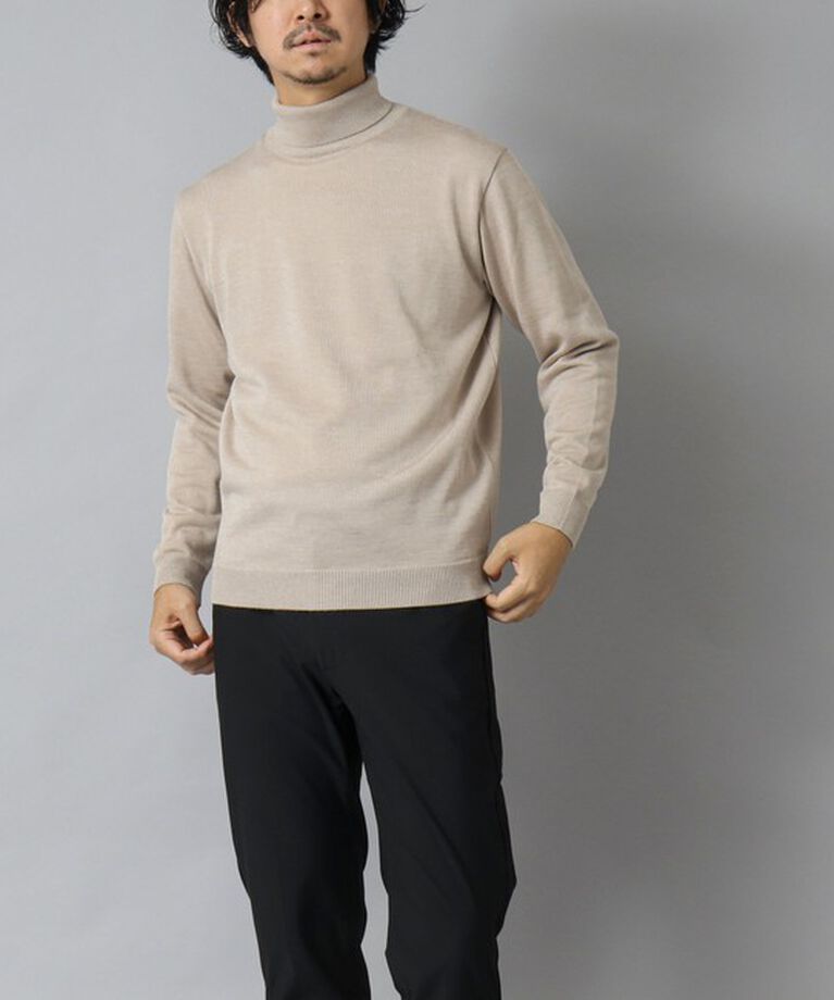 NOLLEY'S goodman「【ACTIVE SECT】《限定展開 / 抗菌防臭》タートルネックニット 24AW」|ニット・セーター|