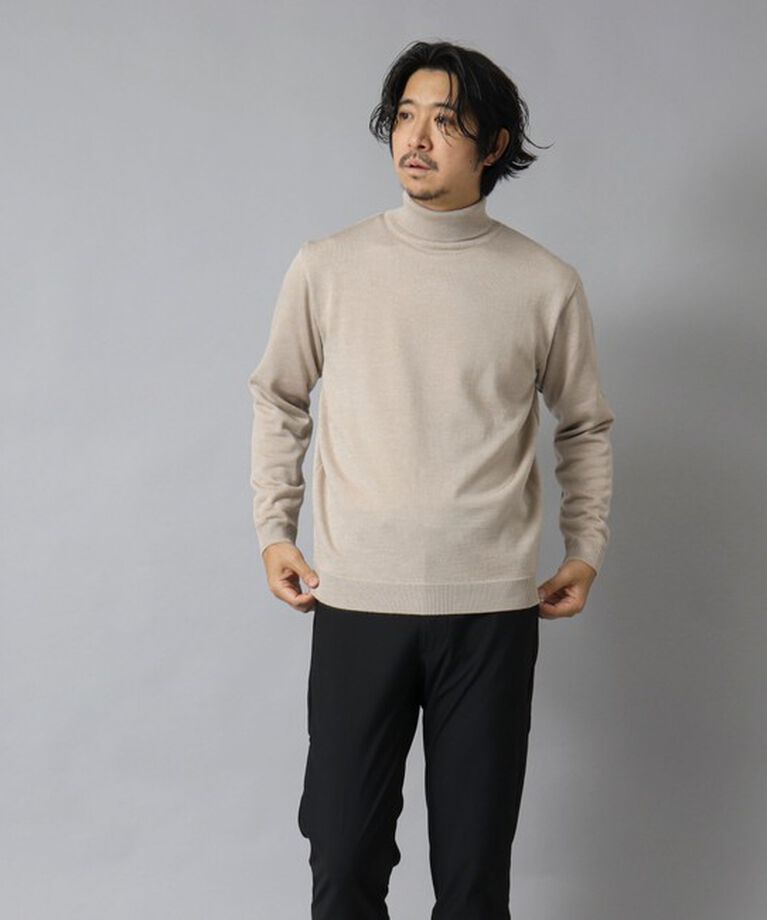 NOLLEY'S goodman「【ACTIVE SECT】《限定展開 / 抗菌防臭》タートルネックニット 24AW」|ニット・セーター|